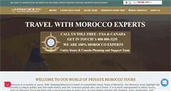 Desktop Screenshot of gateway2morocco.com